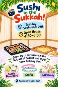 Sushi in the Sukkah 7